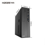 神舟新瑞E10十二代赛扬商用办公台式电脑主机 (G6900 8G DDR4 256GSSD WIN11)